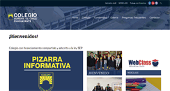 Desktop Screenshot of colegioauroradechile.cl